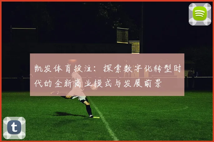 凯发体育投注：探索数字化转型时代的全新商业模式与发展前景